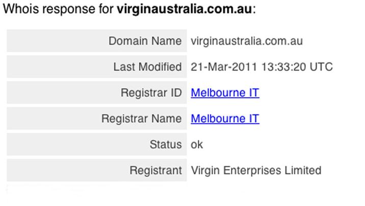 Virgin Blue gets Virgin Australia name