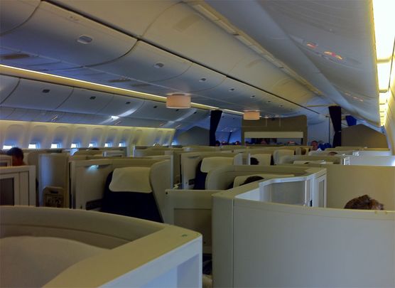 BA's Club World (Business): Sydney to Singapore