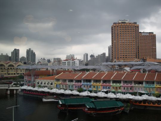 Novotel Singapore: dated, but great location