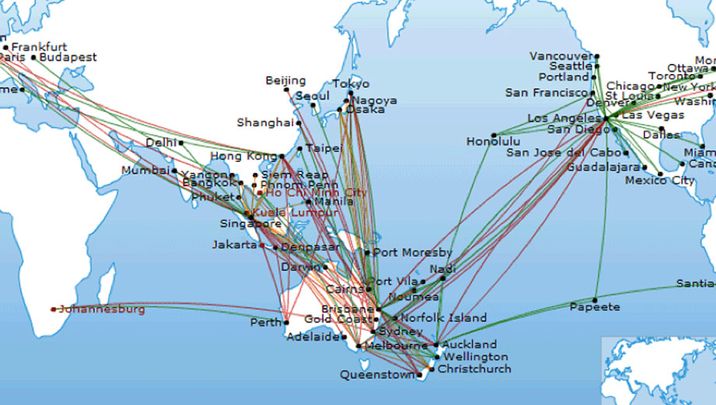 Qantas drops international routes in restructure