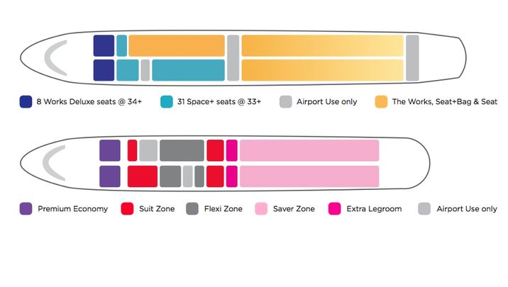 NZ/DJ trans-Tasman alliance: extra legroom seats