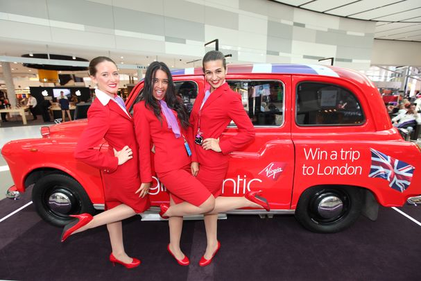 Sample Virgin Atlantic 'upper class'