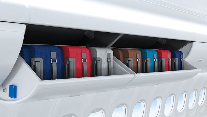 Qantas upgrades 737-800 bag bins