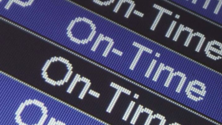 Australia's most on-time airline?