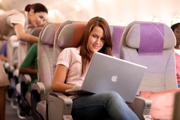 Emirates' in-flight Internet