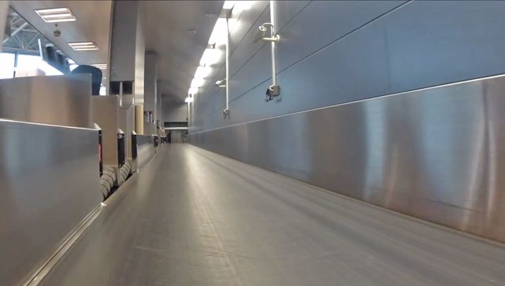 VIDEO: Your suitcase's trip through the airport