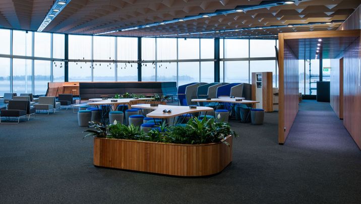 AirNZ's new Koru Lounge at CHC