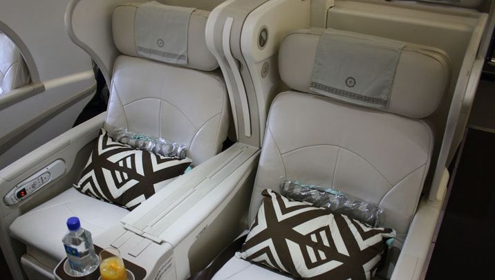Fiji Airways Airbus A330 business class