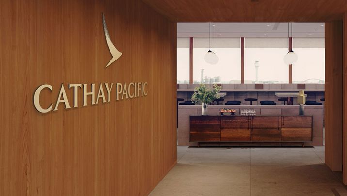 Cathay Pacific's new The Pier lounge