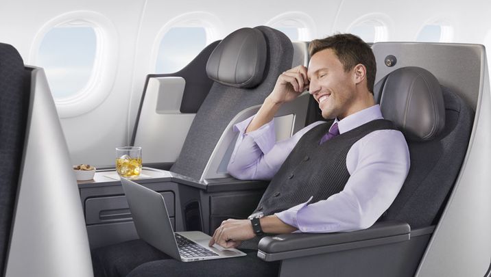 American Airlines A321 inflight Internet