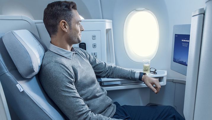 Finnair Airbus A350 business class