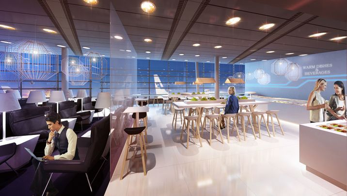 Finnair Schengen Lounge Helsinki Airport