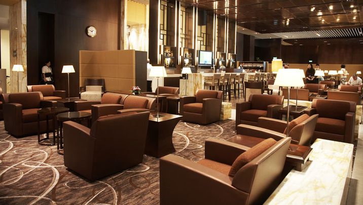 Singapore Air SilverKris first class, Changi
