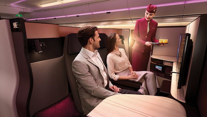 Qatar's amazing private business class suites