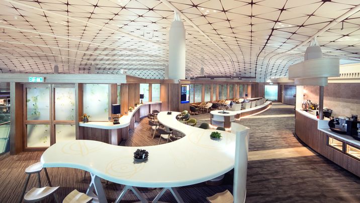 New Virgin Australia lounge in Hong Kong