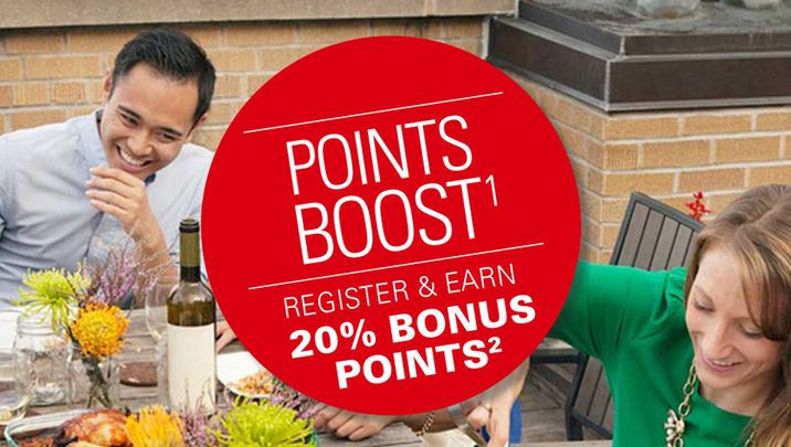 Earn up to 1.2 Qantas Points per $1 with HSBC Visa