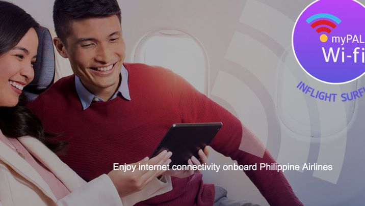 Philippine Airlines inflight Internet