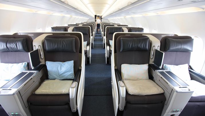 What it’s like on an all-business-class flight