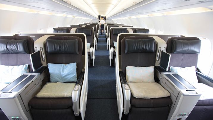 BA's all-business-class flight, London City to JFK