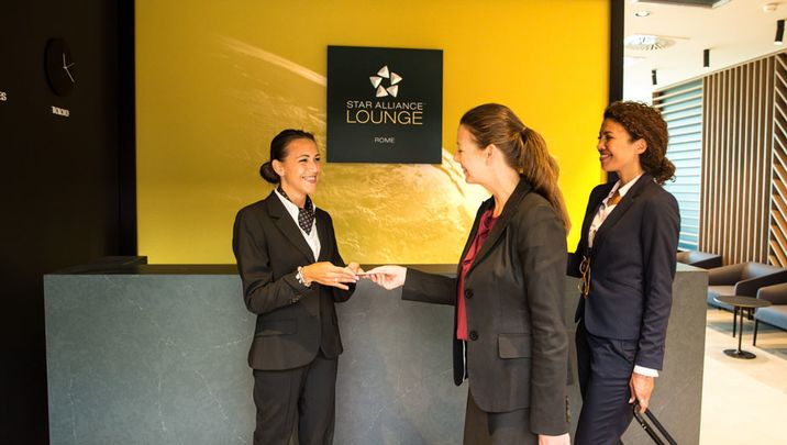 Star Alliance Lounge, Rome Fiumicino Airport