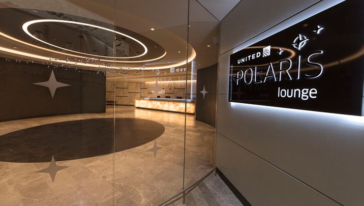 United's LHR Polaris lounge for mid-2019
