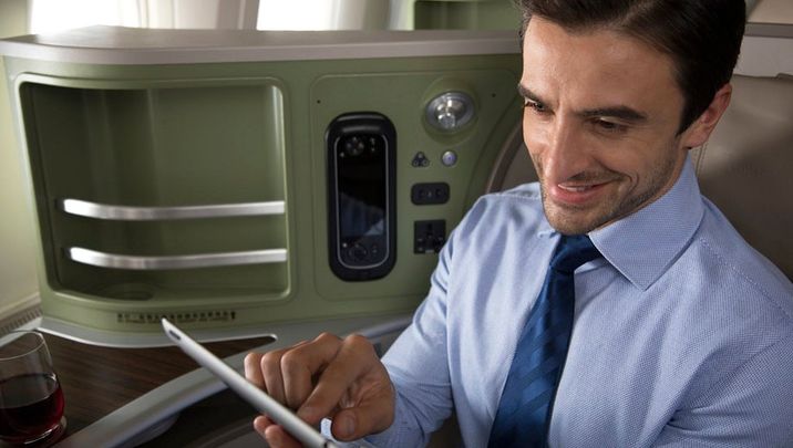 EVA Air's Boeing 777 inflight Internet