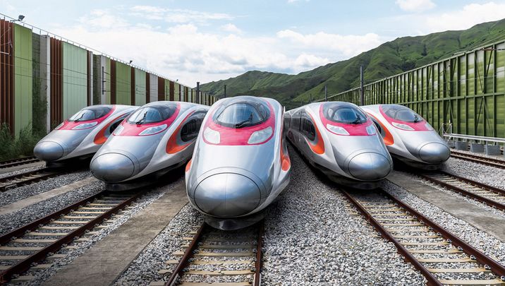 Hong Kong to Shenzhen via high-speed rail