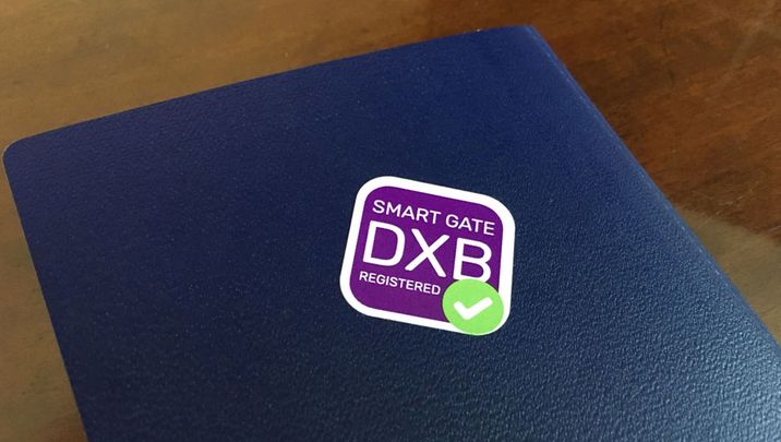 Dubai Smart Gate passport control fast-track