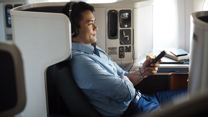 Cathay Pacific Airbus A330 business class