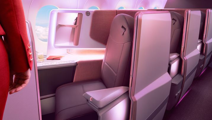 Virgin Atlantic A350 Upper Class business class