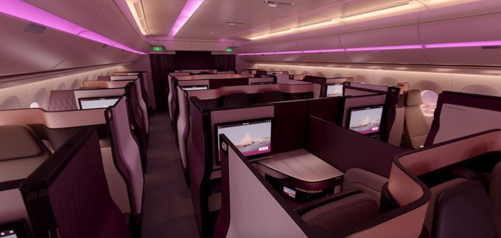 Qatar Airways readies "next-generation Qsuite"
