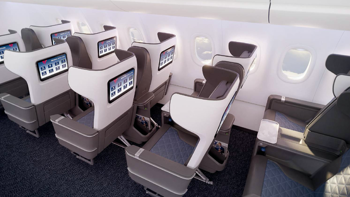 Delta Air Lines reveals new Airbus A321neo first class seat