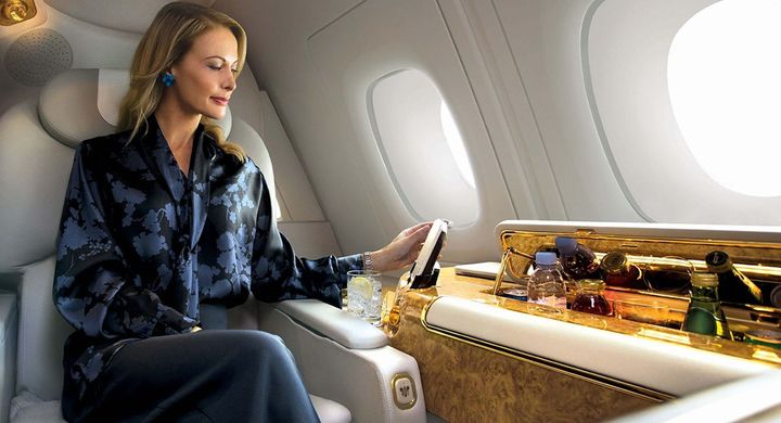 Emirates Airbus A380 first class