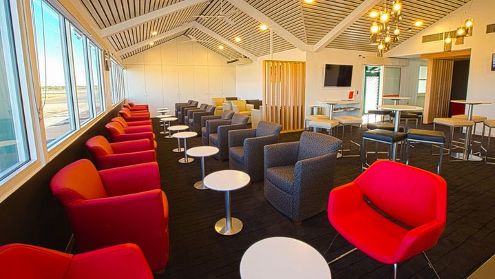 Qantas Club lounge, Broome