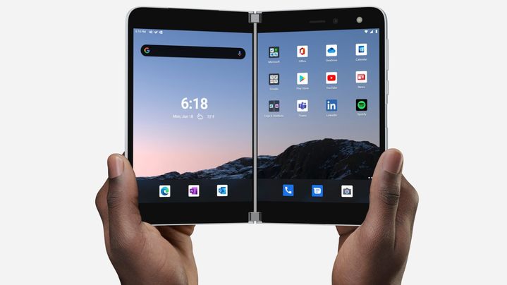 Microsoft launches Surface Duo foldable phone-tablet