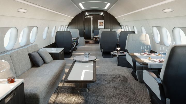 Airbus launches a private jet version of its A220