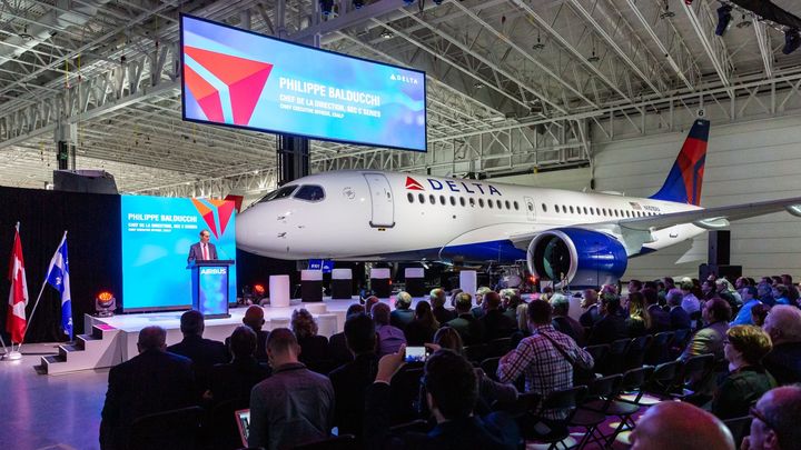 Delta avoids tariffs by sending new jets on a world tour