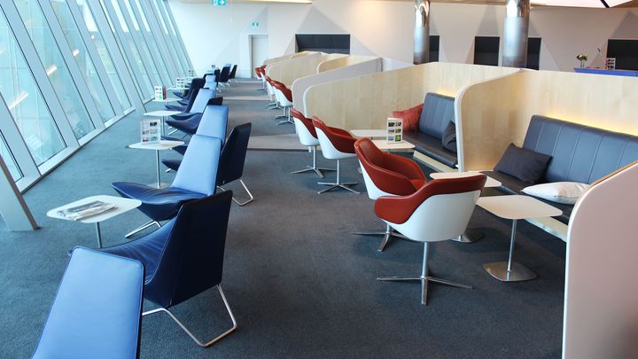 Visiting the pop-up Rex Lounge at Canberra Airport