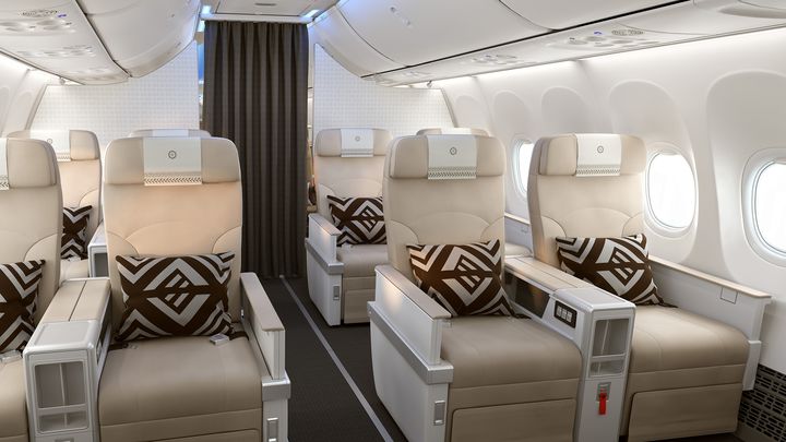 Fiji Airways 737 MAX business class, Brisbane-Nadi