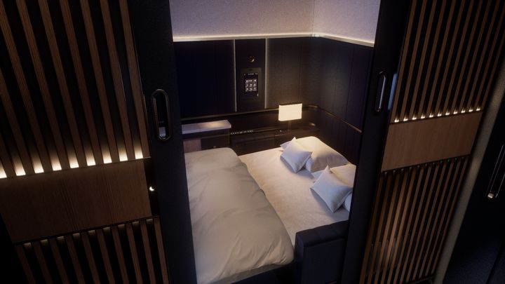 Lufthansa’s new first class double beds take flight