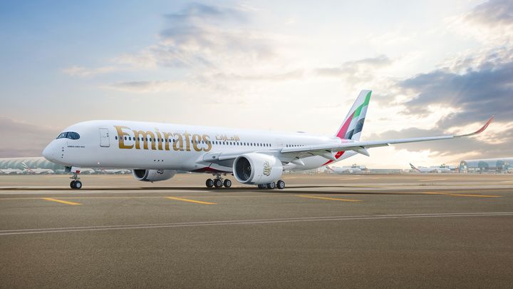 Emirates brings A350 to Australia
