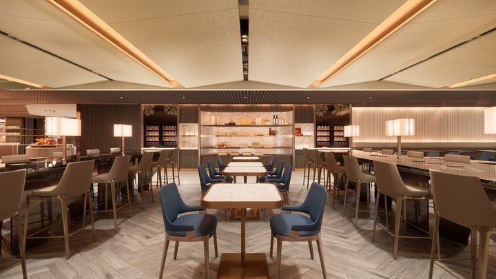 Singapore Airlines’ new Changi T2 business class lounge