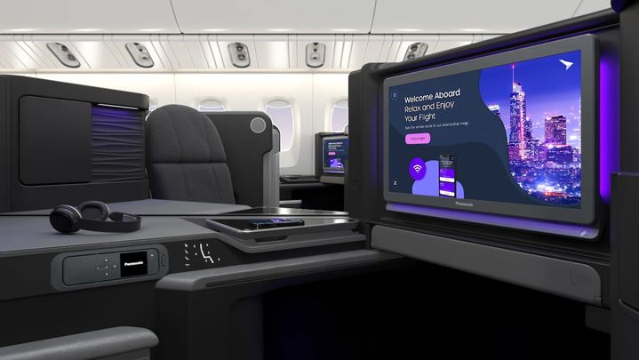 Inflight video is getting a big-screen upgrade