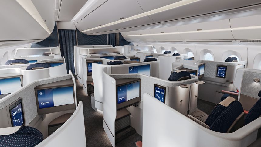 Business Class Classic, Double, Privacy and Extra Space are just some of the Allegris business class seating options available.