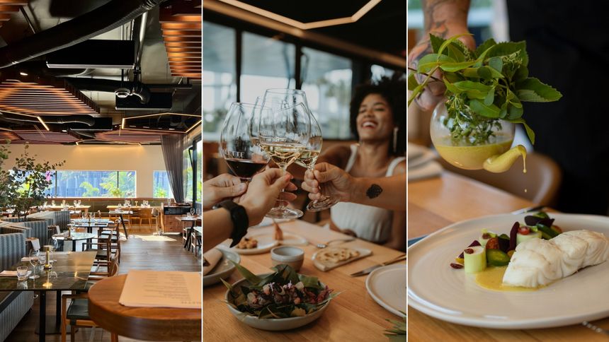 Palette is renowned for its multi-course degustation, themed around the latest exhibition.