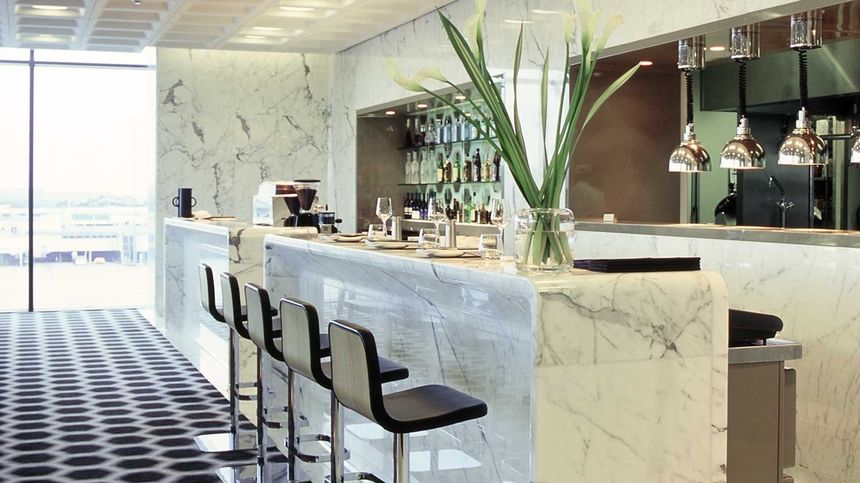 Fancy a lunch at the Qantas First Lounge before your quick Melbourne-Perth hop?