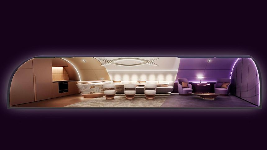 An overview of how the space might look.