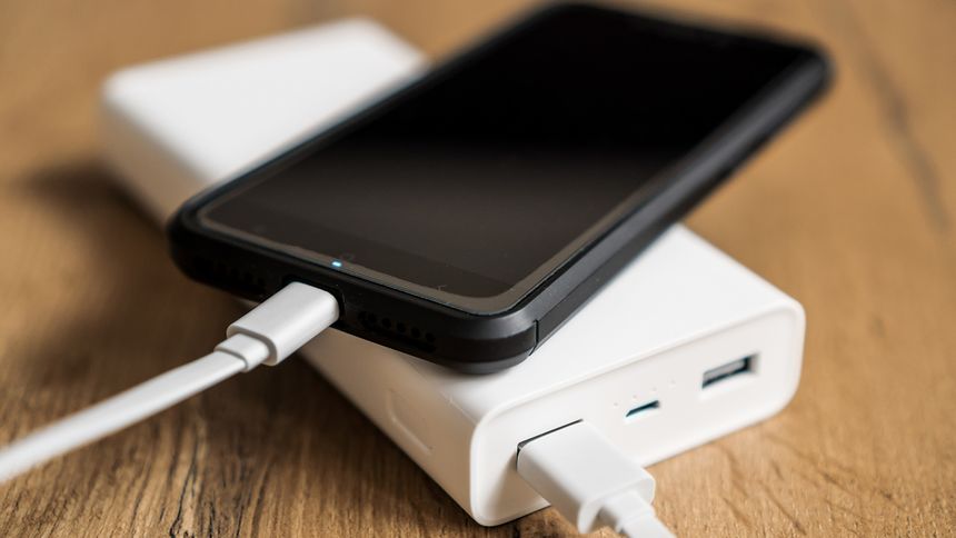 Recharge on the go with your own power bank.