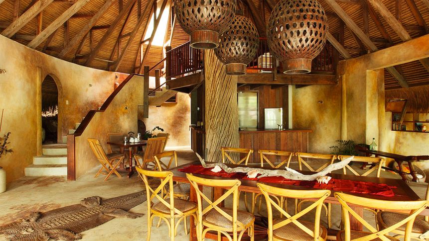 Haus Mawu is the largest and most luxurious of the villas: sleeping up to six guests in comfort.