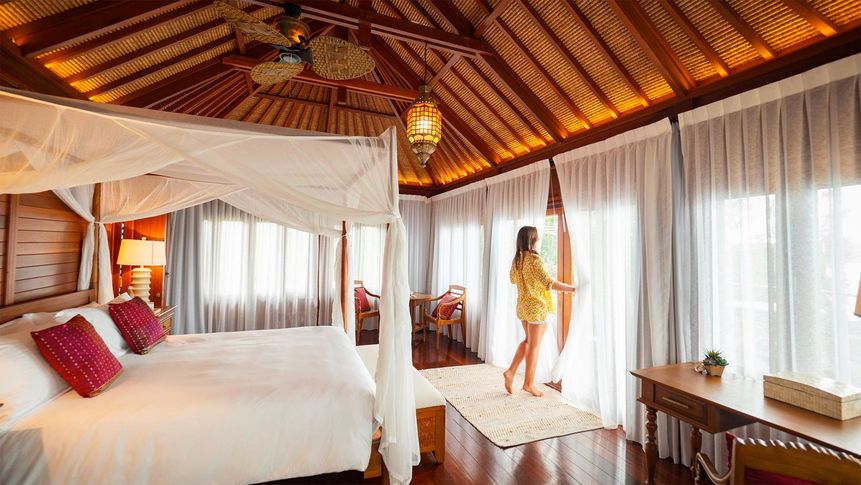 Interiors take guests on a journey across the globe, from south east Asia to north Africa.
